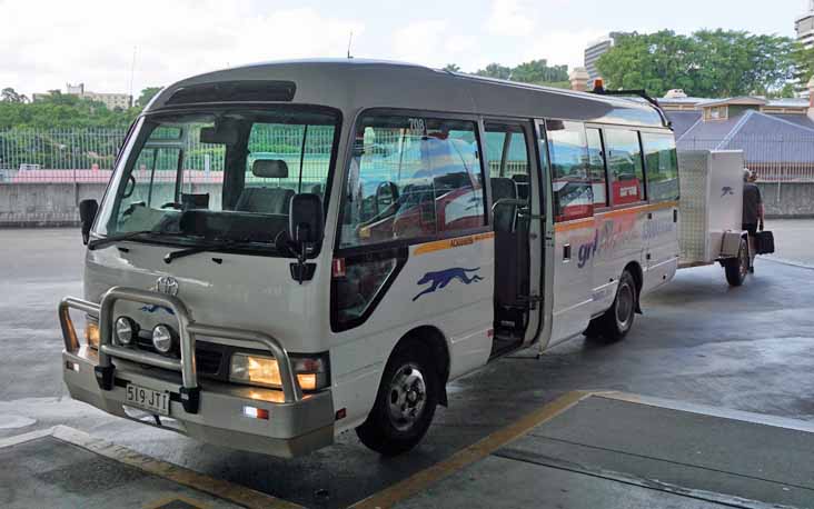 Greyhound Australia Toyota Coaster 708